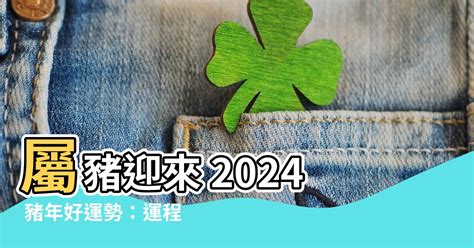 2024豬運勢|【2024 豬】2024豬運大翻身！財運桃花運爆棚，解開屬豬的開運。